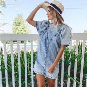 TopShop Denim Dress